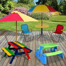 Kids Childrens Picnic Bench Table