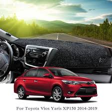 The new model should adopt the brand's newest design language, which will bring a lot of sharp lines, as well as better aerodynamics. Car Styling Dashboard Protective Mat Shade Cushion Pad Interior For Toyota Vios Yaris Xp150 2014 2019 Lhd Rhd Internal Accessory Automotive Interior Stickers Aliexpress