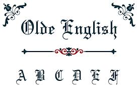 old english font free font