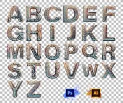 premium psd stylish alphabet letter a