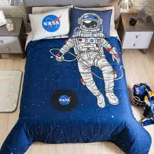 space astronaut nasa reversible bedding