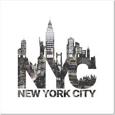 New York City Skyline Nyc New York