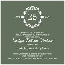 Corporate Anniversary Invitation Anniversary Shimmery White 9