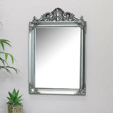 Antique Silver Wall Mirror French