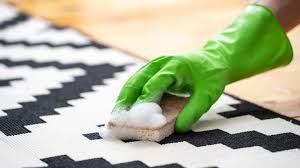 carpets with a simple dish soap mixture