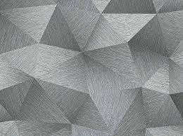 Grey Silver Geometric Triangle Pattern