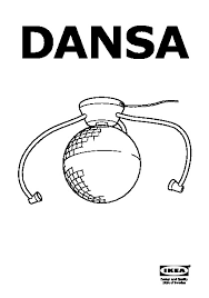 Dansa Disco Ball With Led Lighting