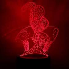 Skycandle In 3d Optical Illusion Night Light 7 Led Color Changing Lamp Cool Soft Safe Kids Solution Nightmares Spiderman Reviews Latest Review Of Skycandle In 3d Optical Illusion Night Light 7 Led