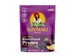 sun maid california whole pitted prunes