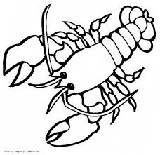 The pdf prints best on standard 8.5 x 11 paper. Lobster Coloring Pages Coloring Pages Printable Com