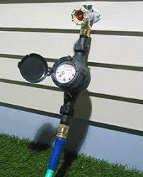 garden hose water meters