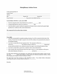 46 Effective Employee Write Up Forms Disciplinary Action
