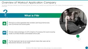 overview of workout application company