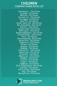 baby business name list generator