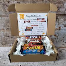 60th birthday chocolate bar gift box