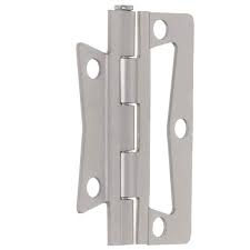 satin nickel non mortise hinges 2
