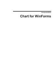Componentone Chart For Winforms Manualzz Com