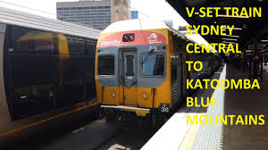 sydney central to katoomba station blue