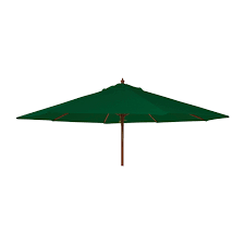 Round Wood Parasol Canopy Only 3m