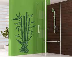 bamboo spa bathroom wall decals