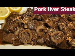 how to cook pork liver steak liver