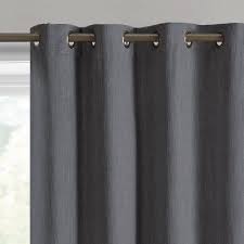 Textured Grommet Blackout Curtain Panel
