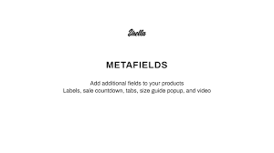 20 Metafields Product Tabs Labels Countdown Video And Size Guide At Shella Shopify Theme