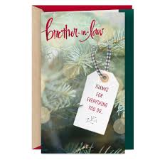 Includes one card and one. Best Kind Of Family Christmas Card For Brother In Law Greeting Cards Hallmark