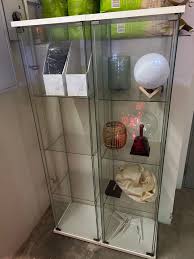 Ikea Glass Display Cabinet Furniture