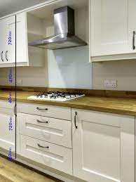 kitchen worktop height depth info