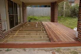 Building A Wood Deck Over Concrete