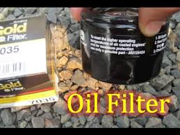 Which John Deere Oil Filter For Oil Change Riding Lawn Mower Rider