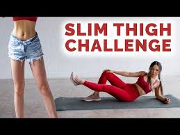 slim thighs legs workout that works