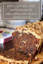 Date Walnut Coffee Cake With Cacao Nibs Date And Walnut Cake Eggless  gambar png
