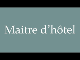 how to ounce maitre d hôtel