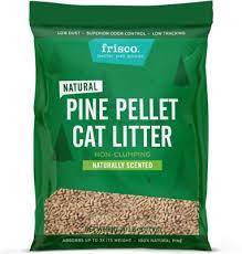 FRISCO Pine Pellet Unscented Non-Clumping Wood Cat Litter, 20-lb bag -  Chewy.com
