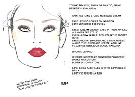 mac makeup face charts makeup