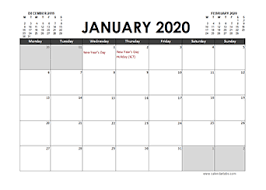 2020 printable calendar with united kingdom public holidays. Printable 2020 Uk Calendar Templates With Holidays