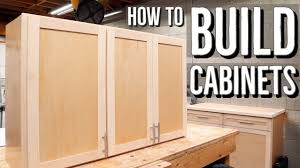 how to build wall cabinets you