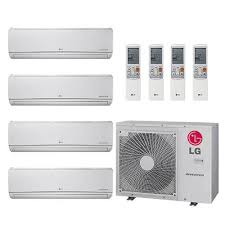 Ductless Four Zone Heat Pump Package