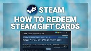 steam how to redeem steam gift cards