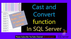 cast in sql server convert in sql