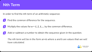 Nth Term Of A Sequence Gcse Maths