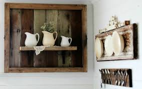 Salvaged Wood Display Shelf Knick Of Time
