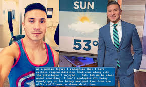 Weatherman fired after someone took nude photos of him on webcam site and  sent them to his boss | Daily Mail Online