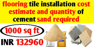 tile flooring cost estimation and