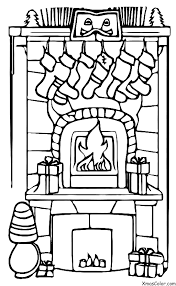 Roaring Fire Fireplaces Coloring