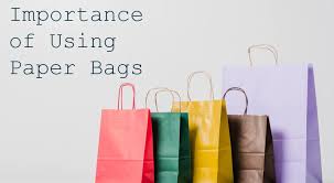 Importance Of Using Paper Bags Rainbow Packaging Medium