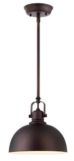 Canarm Ipl222b01orb Polo 1 Light Mini Pendant With Oil Rubbed Bronze Metal Shade Rubbed Bronze Kitchen Bronze Pendant Light Bronze Kitchen