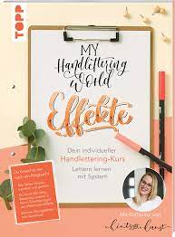 In this hand lettering practice, you'll learn everything about the art of hand lettering. My Handlettering World Effekte Dein Individueller Handlettering Kurs Lettern Lernen Mit System Amazon De Till Katharina Bucher